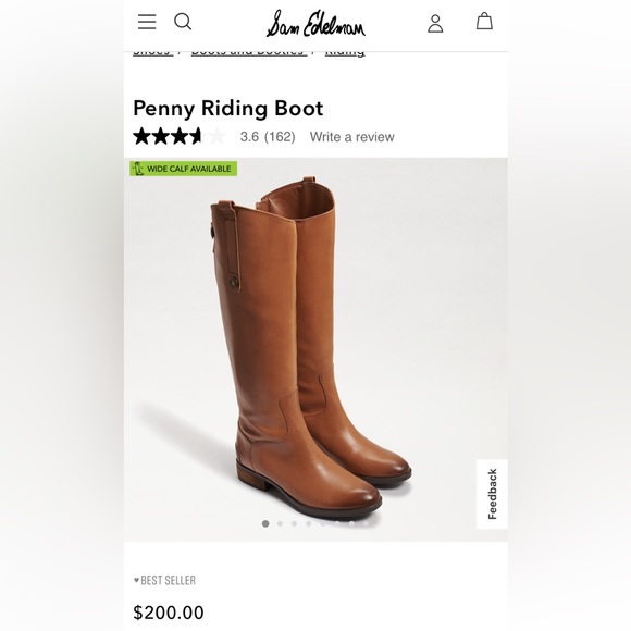 Sam Edelman Leather Riding Boots - Picture 2 of 11